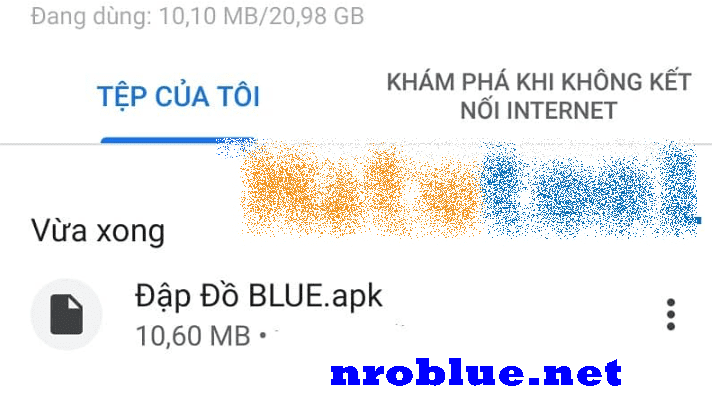 Nro blue mod Nro blue mod